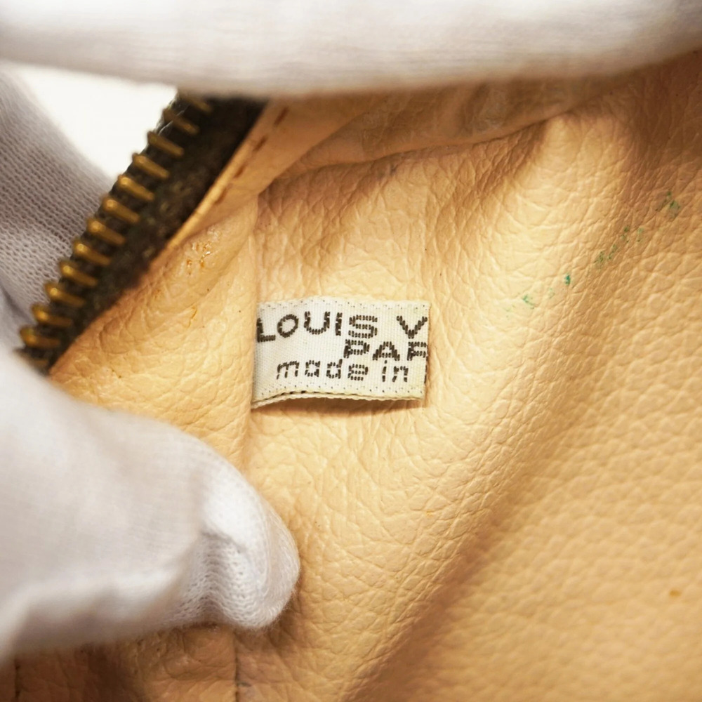 LOUIS VUITTON Authentic Brown Monogram Pouch - Picture 5 of 9